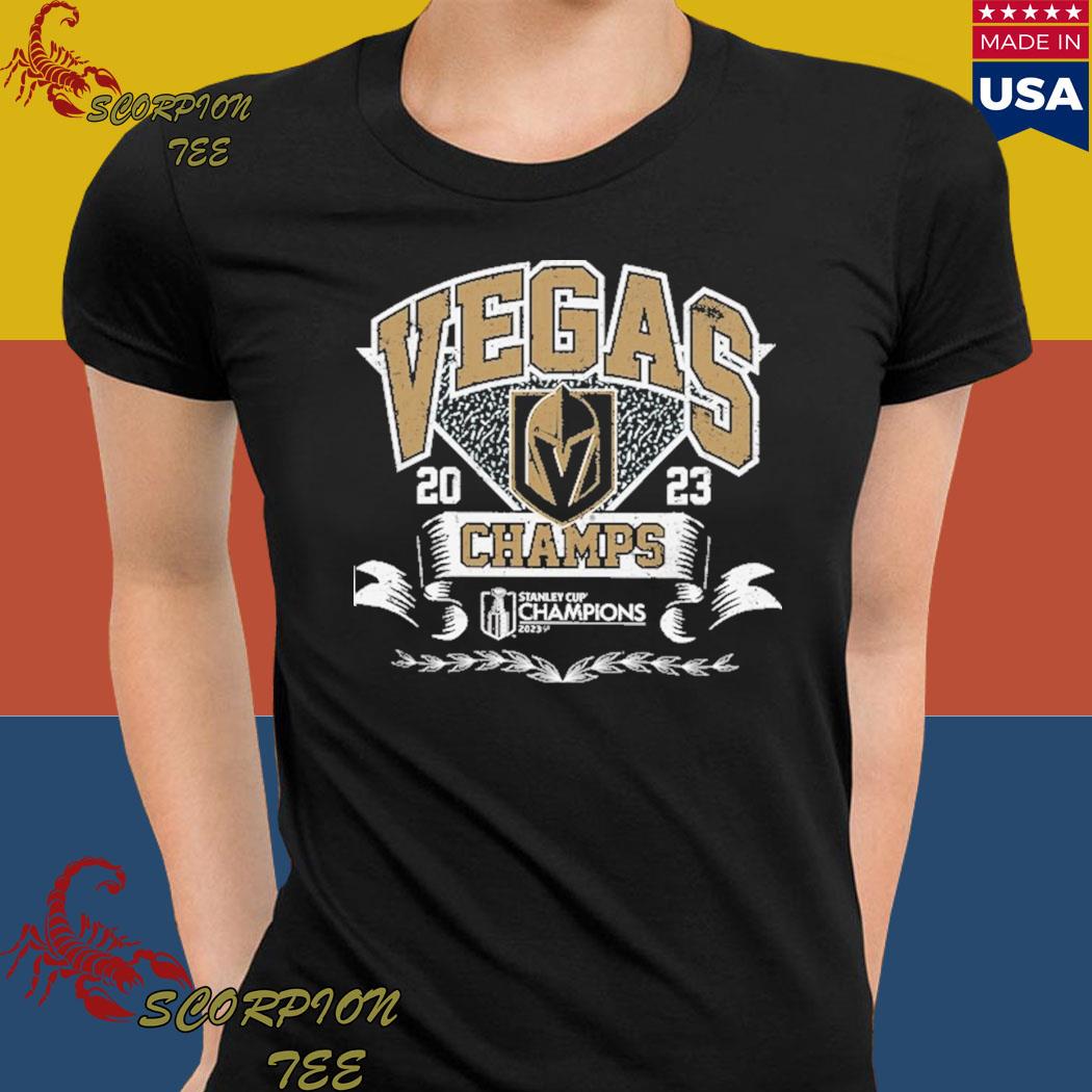 Vegas Golden Knights Majestic Threads Women's 2023 Stanley Cup Champions  Racerback Tank Top - Black