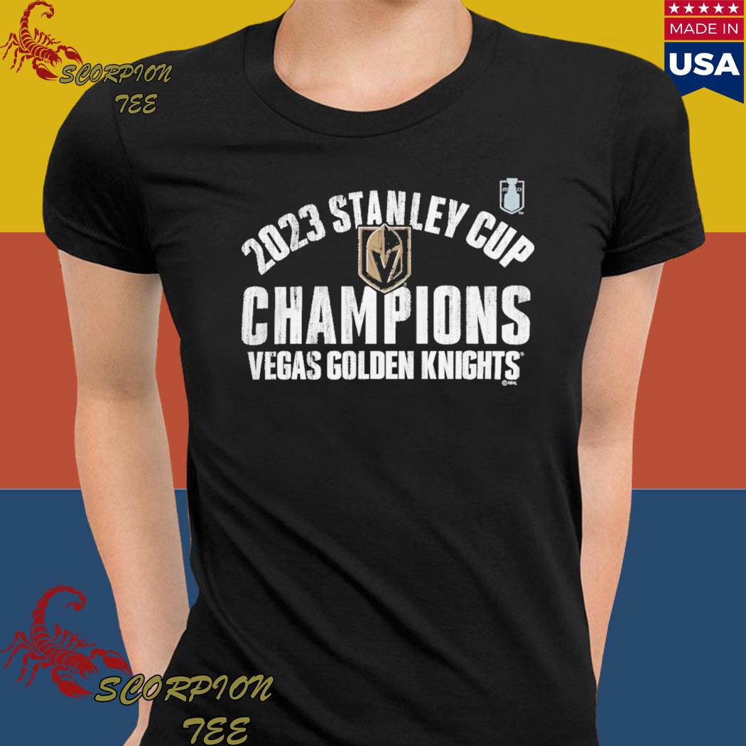 Women's Vegas Golden Knights Fanatics Branded Black 2023 Stanley Cup  Champions T-Shirt, hoodie, sweater and long sleeve