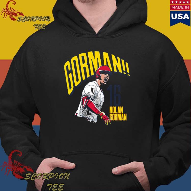 16 Nolan gorman mlbpa T-shirts, hoodie, sweater, long sleeve and