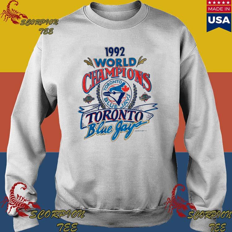 Official 1992 toronto blue jays world series champions T-shirt