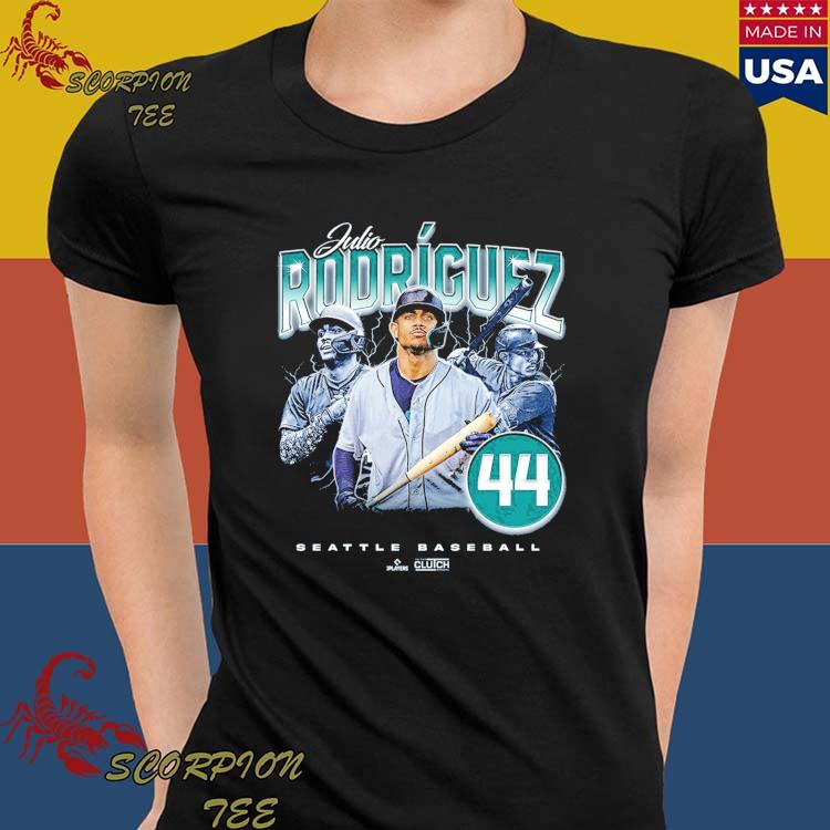Official 44 Julio rodriguez seatle baseball T-shirts, hoodie, tank top,  sweater and long sleeve t-shirt