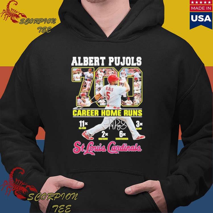 LONG SLEEVE Cardinals Albert Pujols Logo T-shirt 