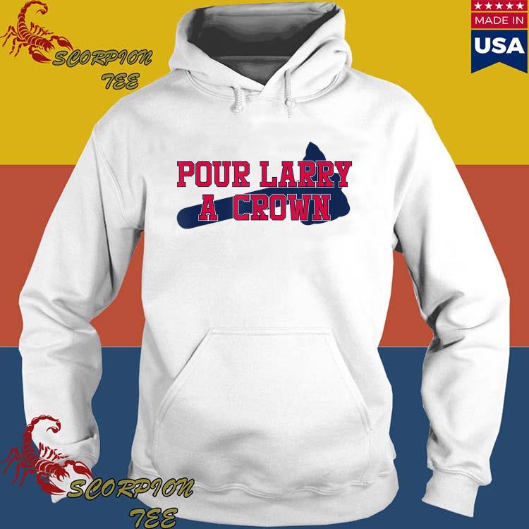 Pour Larry A Crown Atlanta Braves shirt, hoodie, sweater, long sleeve and  tank top