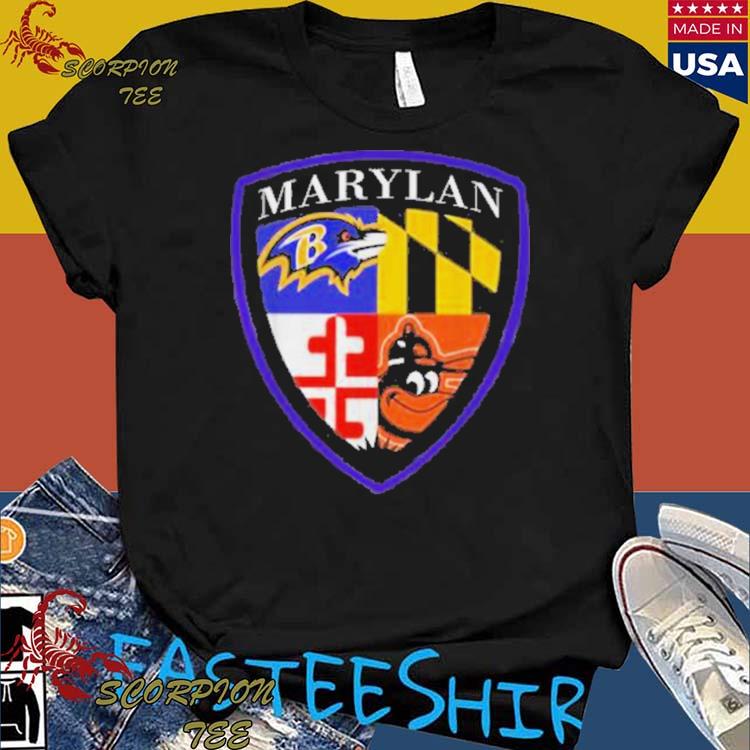 Maryland Baltimore Ravens Baltimore Orioles shirt, hoodie, sweater, long  sleeve and tank top