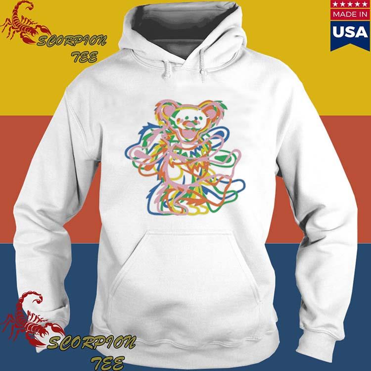 Official bear's choice grateful dead color T-shirts, hoodie, tank