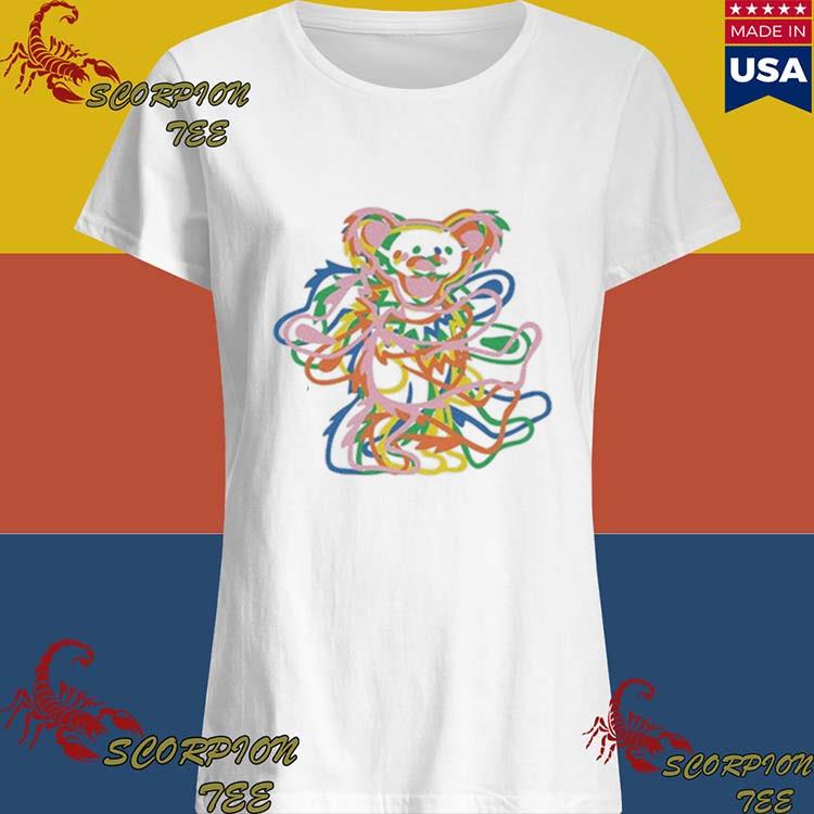 Grateful Dead Dancing Bears Tee in Lemon - ShopperBoard