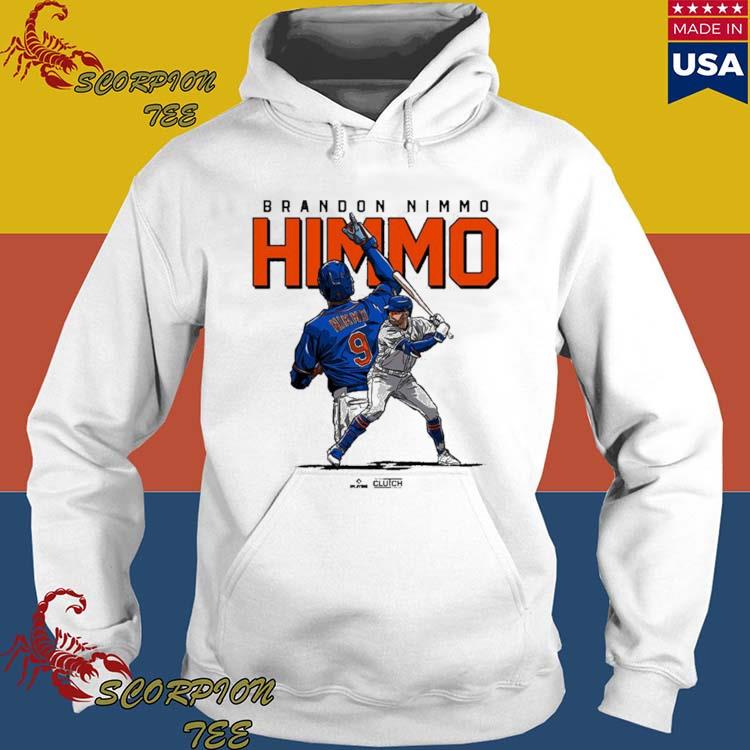  Brandon Nimmo Shirt (Cotton, Small, Heather Gray