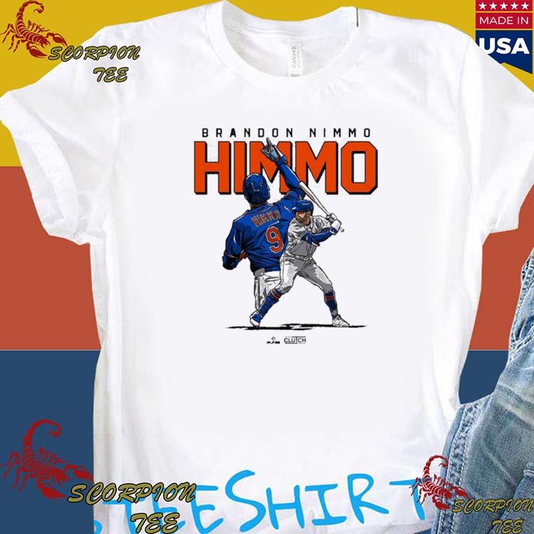  Brandon Nimmo Shirt (Cotton, Small, Heather Gray