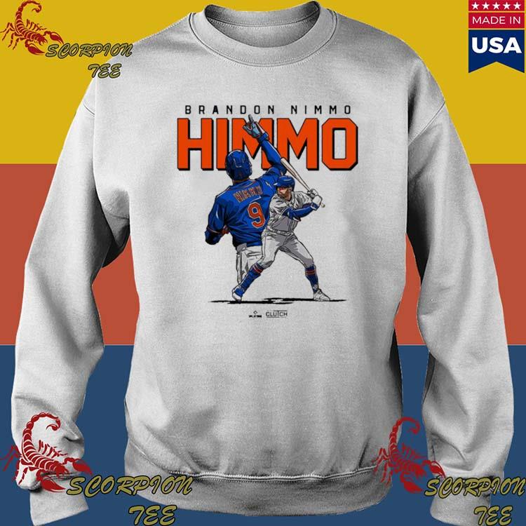  Brandon Nimmo Shirt (Cotton, Small, Heather Gray