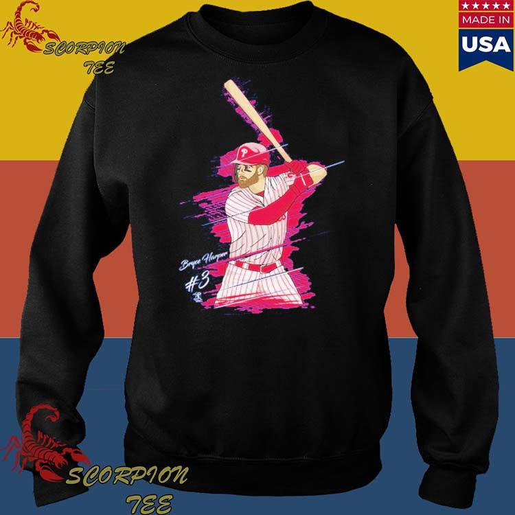 Bryce harper philadelphia majestic youth player graphic T-shirts, hoodie,  sweater, long sleeve and tank top