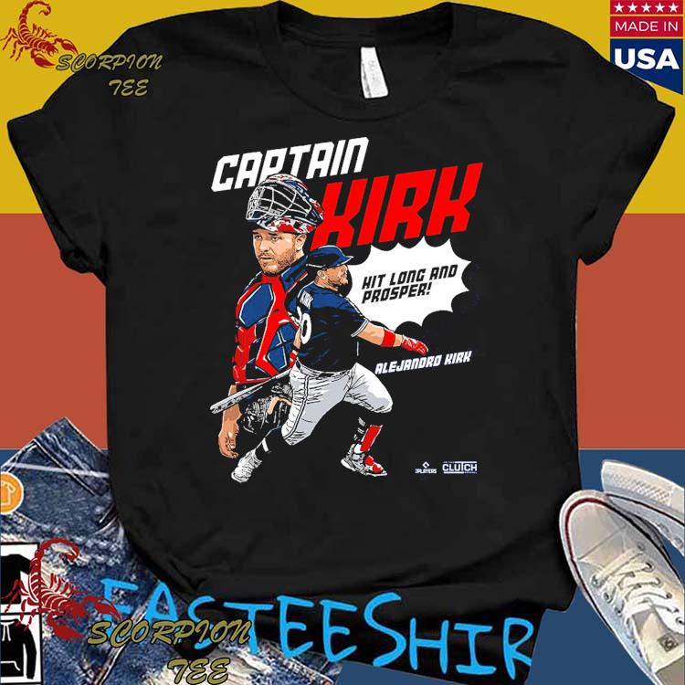 Captain Alejandro Kirk MLBPA T-Shirt, hoodie, sweater, long sleeve and tank  top