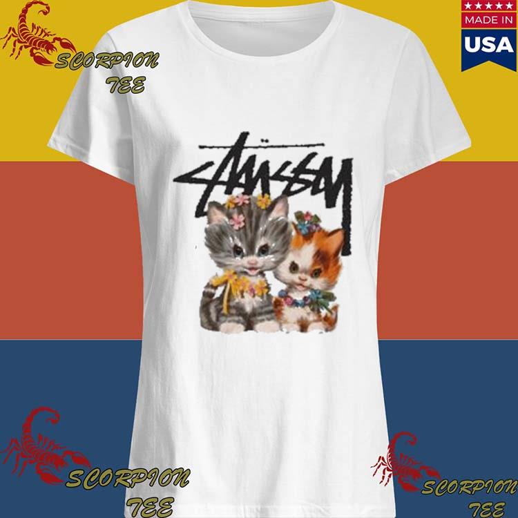 Official cat stussy kittens T-shirt, hoodie, tank top, sweater and