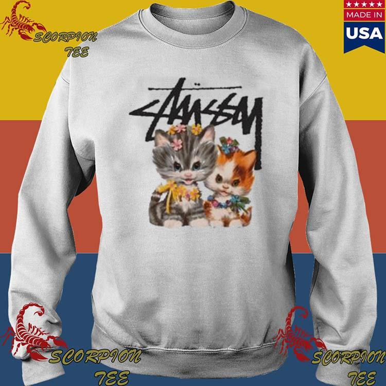 Official cat stussy kittens T-shirt, hoodie, tank top, sweater and