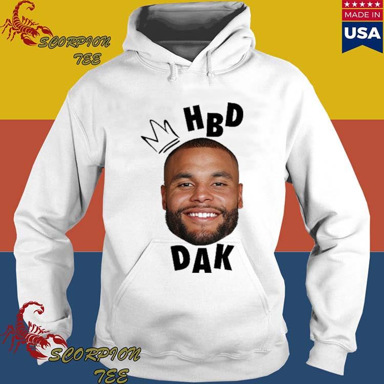 Official Hbd Dak T-Shirt, hoodie, sweater, long sleeve and tank top