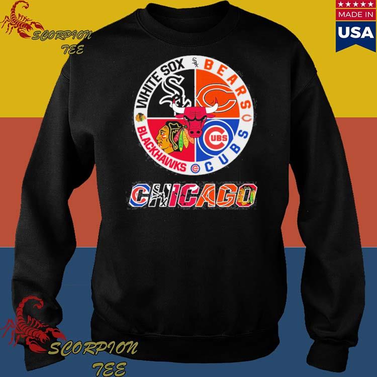 Best chicago White Sox Bears Cubs Blackhawks shirt, hoodie, sweater, long  sleeve and tank top