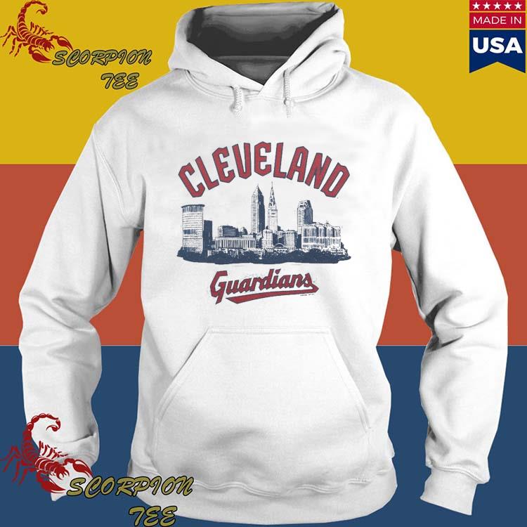 Official cleveland guardians skyline T-shirts, hoodie, tank top, sweater  and long sleeve t-shirt