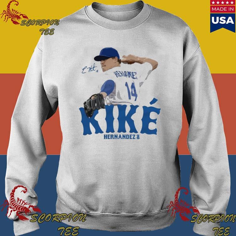 Official enrique hernandez elite r wht kiké los angeles baseball signature  T-shirts, hoodie, sweater, long sleeve and tank top