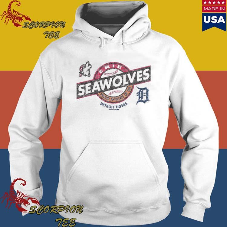 Official erie seawolves proud affiliate of the detroit tigers T-shirt,  hoodie, tank top, sweater and long sleeve t-shirt