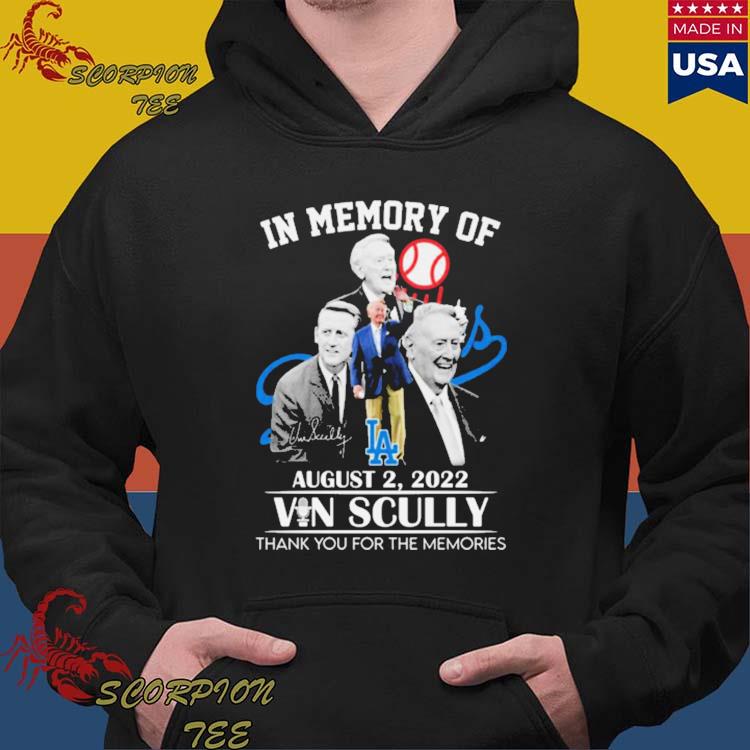 Buy Vin Scully Tshirt Made to Order All Sizes Available Online in