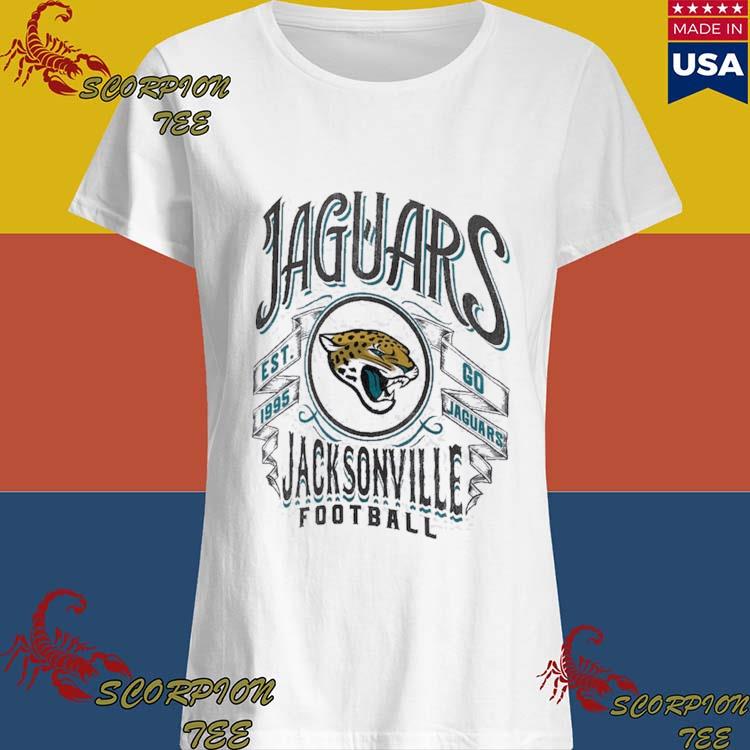 Men's NFL x Darius Rucker Collection by Fanatics White Jacksonville Jaguars Vintage Football T-Shirt Size: Small