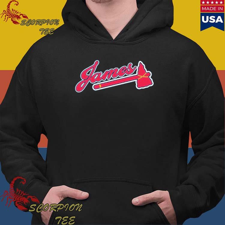 Official james atlanta braves baseball custom name atlanta braves