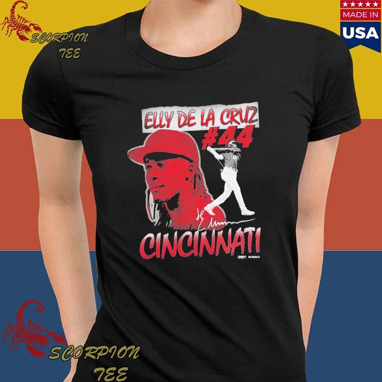 Elly De La Cruz Cincinnati Reds no 44 graphic shirt, hoodie, sweater and  v-neck t-shirt