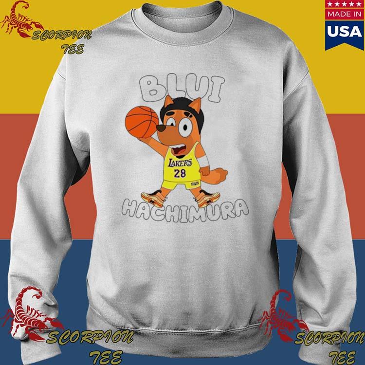 Blui Hachimura Bluey Los Angeles Lakers shirt, hoodie, sweater