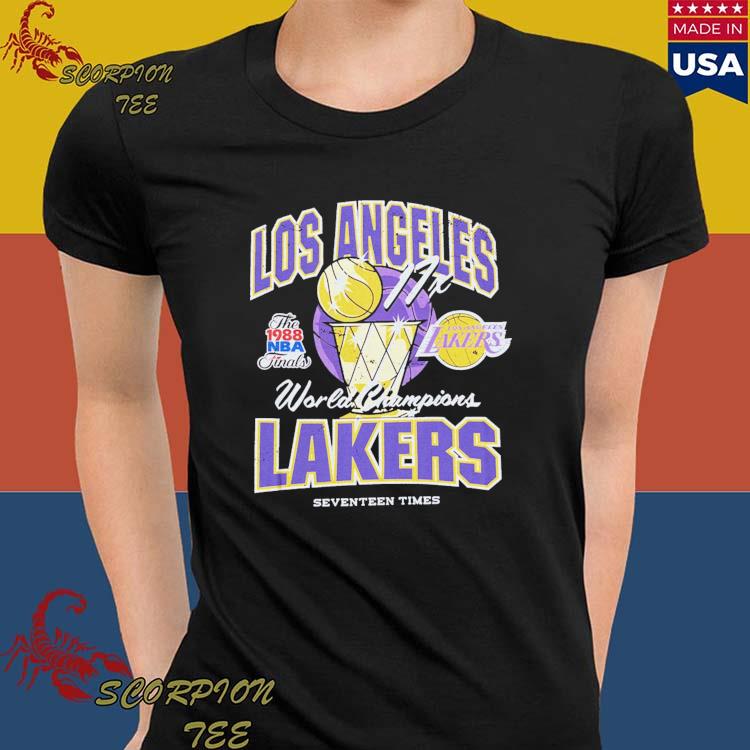 Original 1988 Los Angeles Lakers World Champions Shirt, hoodie