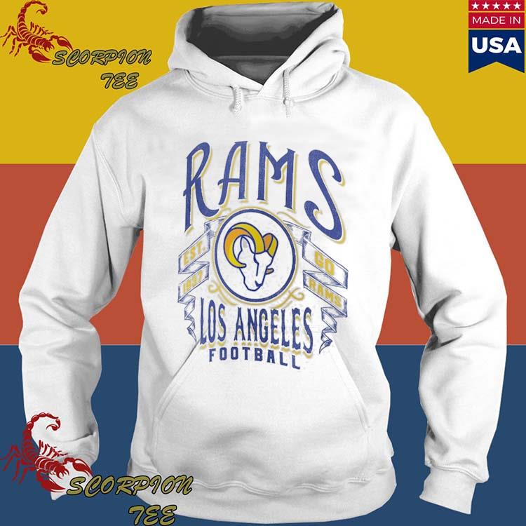 Los Angeles Rams NFL x Darius Rucker Vintage Football T-Shirt