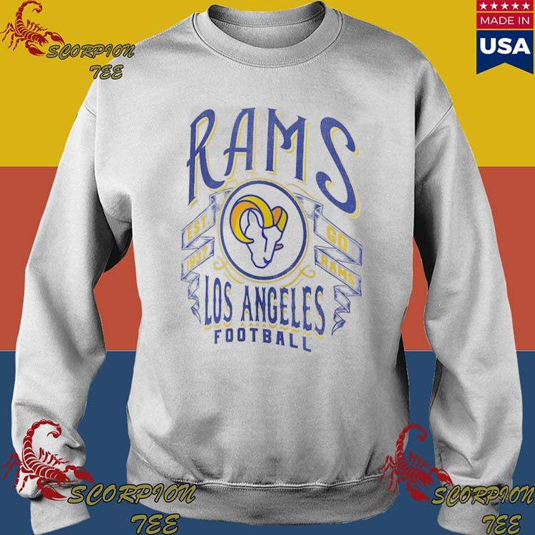 Official los Angeles Rams NFL x Darius Rucker Vintage Football T Shirt -  Limotees