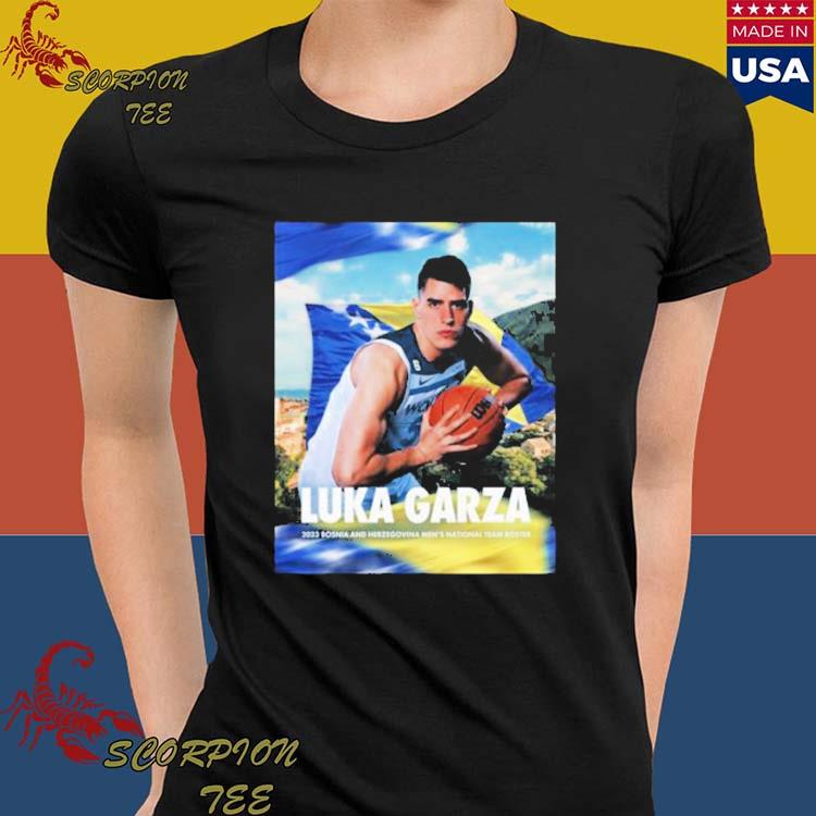 Official luka garza 2023 bosnia and herzegovina men's national team roster  T-shirts, hoodie, tank top, sweater and long sleeve t-shirt