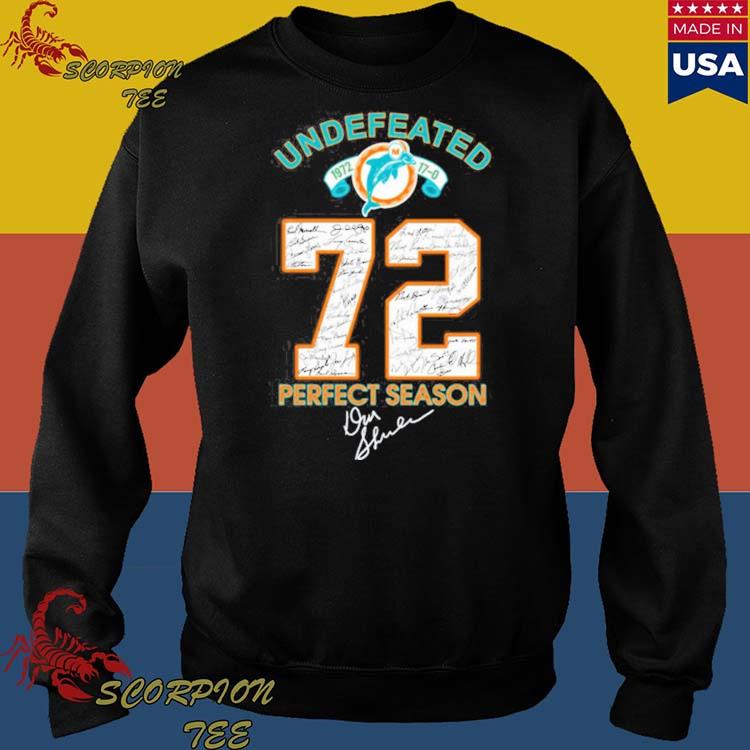 Miami Dolphins Undefeated 1972 Perfect Season Unisex T-Shirt