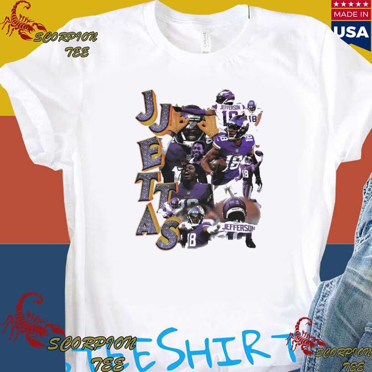 Minnesota vikings justin jefferson graphic NFL T-shirts, hoodie, sweater,  long sleeve and tank top