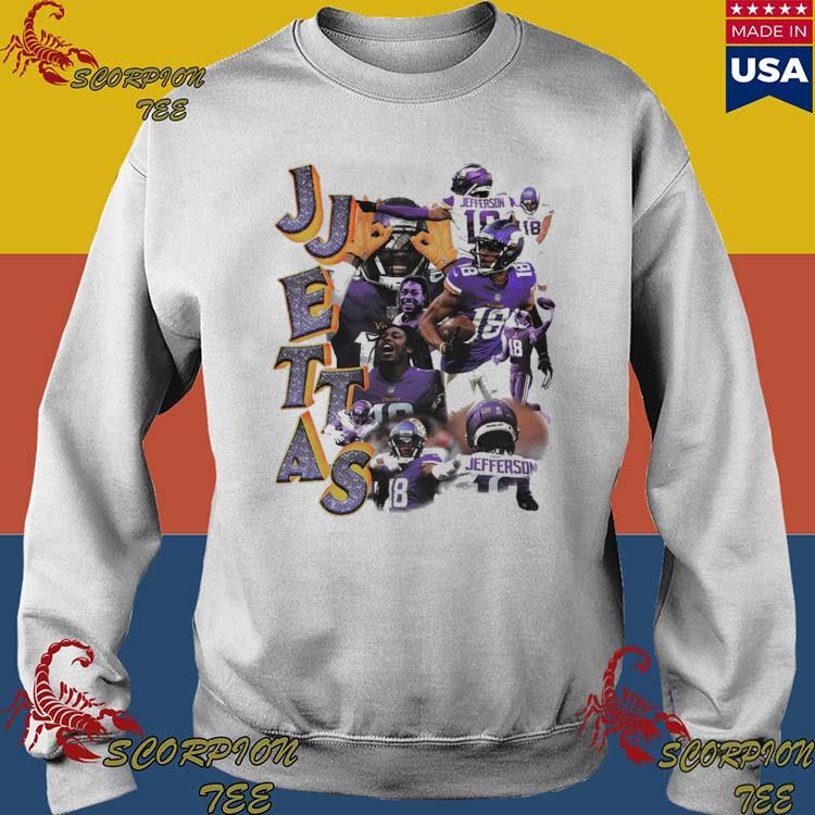 Minnesota vikings justin jefferson graphic NFL T-shirts, hoodie, sweater,  long sleeve and tank top