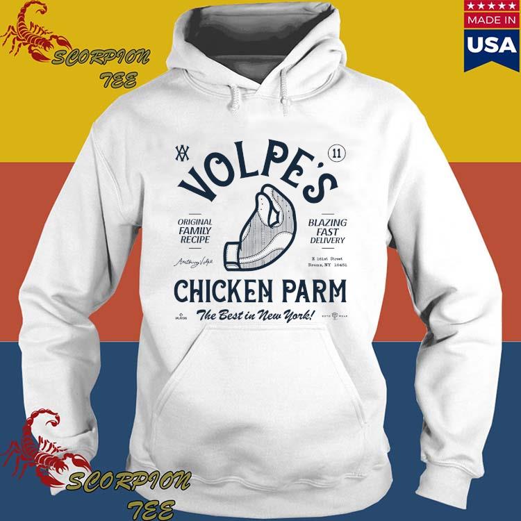 Official Breakingt Anthony Volpe Chicken Parm Shirt, hoodie, sweater, long  sleeve and tank top