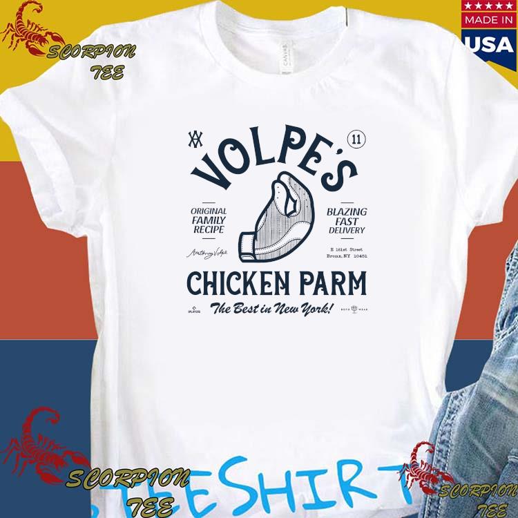 Official Breakingt Anthony Volpe Chicken Parm Shirt, hoodie, sweater, long  sleeve and tank top