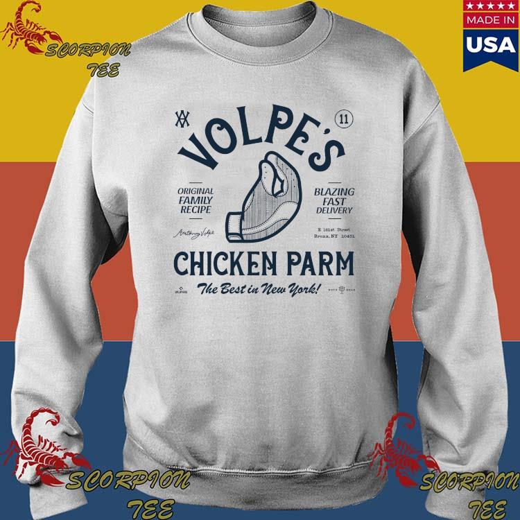 Official Breakingt Anthony Volpe Chicken Parm Shirt, hoodie, sweater, long  sleeve and tank top