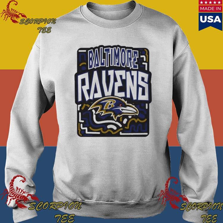 Baltimore Ravens Quot Nfl Motive T-Shirt Show Your Team Spirit In Style!  Classic Men Sweatshirt - TeebyHumans