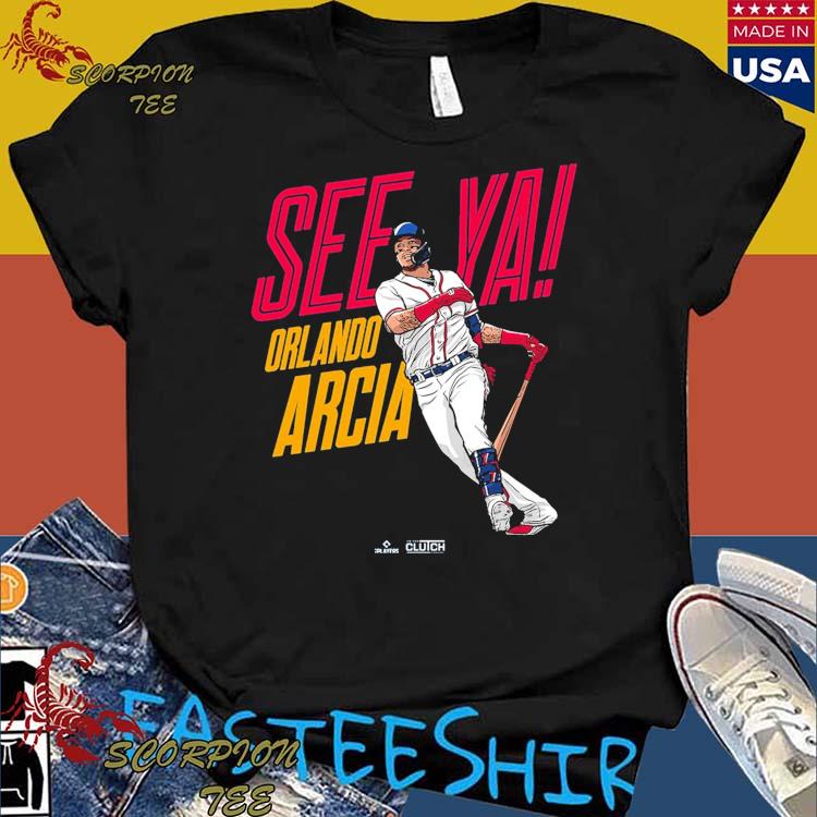 Orlando Arcia See Ya! MLBPA Tee shirt - Limotees