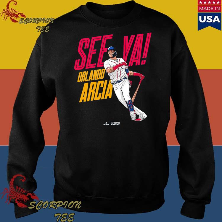 Orlando Arcia See Ya Atlanta Braves MLBPA shirt - Dalatshirt