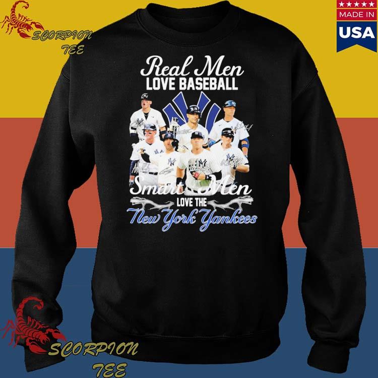 Official real women love baseball smart women love the yankees shirt,  hoodie, sweatshirt for men and women