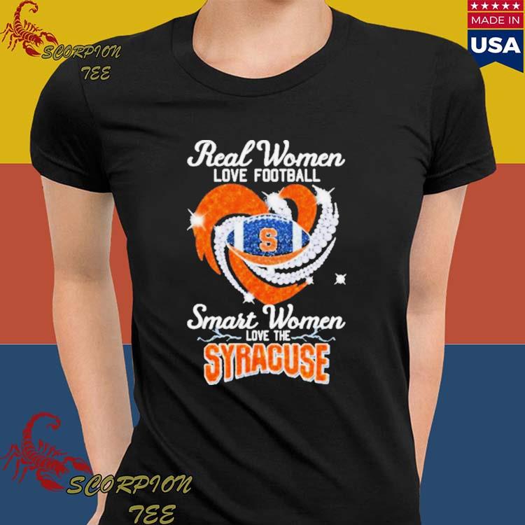 Real women love football smart women love the broncos shirt