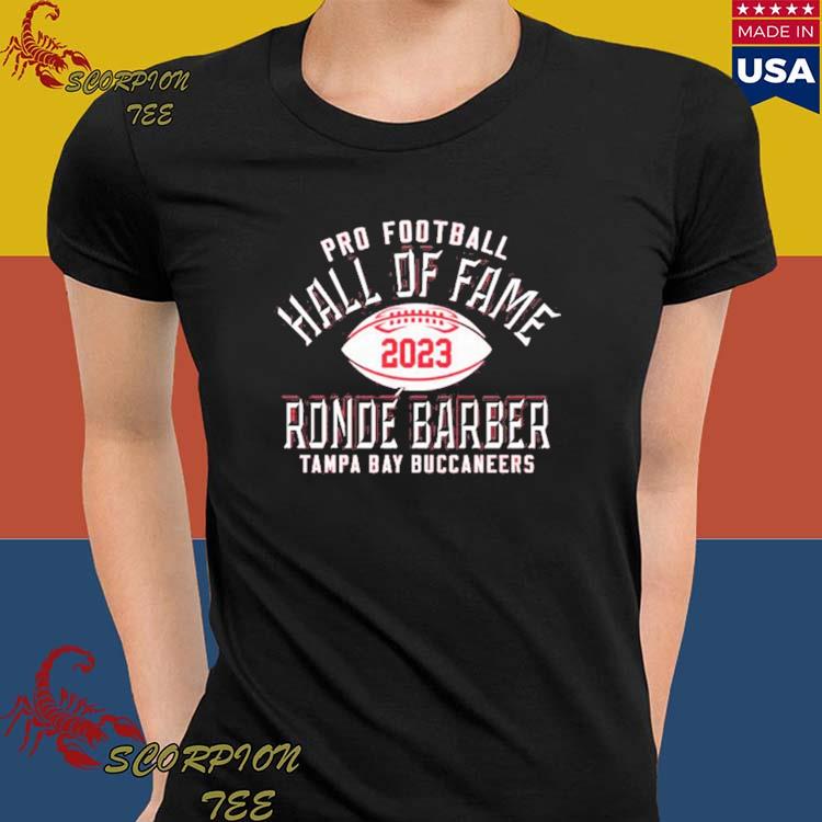 Official rondé barber tampa bay buccaneers pro Football hall of