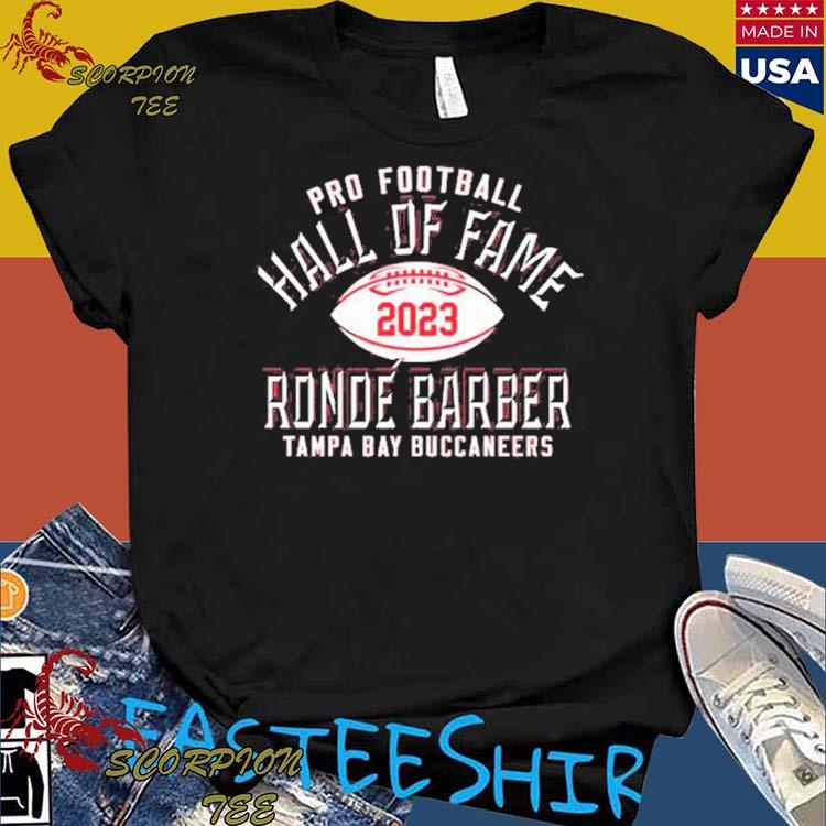 Ronde Barber To The Hall Tampa Bay Buccaneers Shirt - High-Quality Printed  Brand