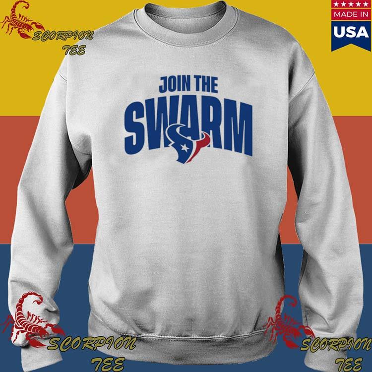 Awesome join The Swarm Houston Texans shirt, hoodie, sweater, long sleeve  and tank top