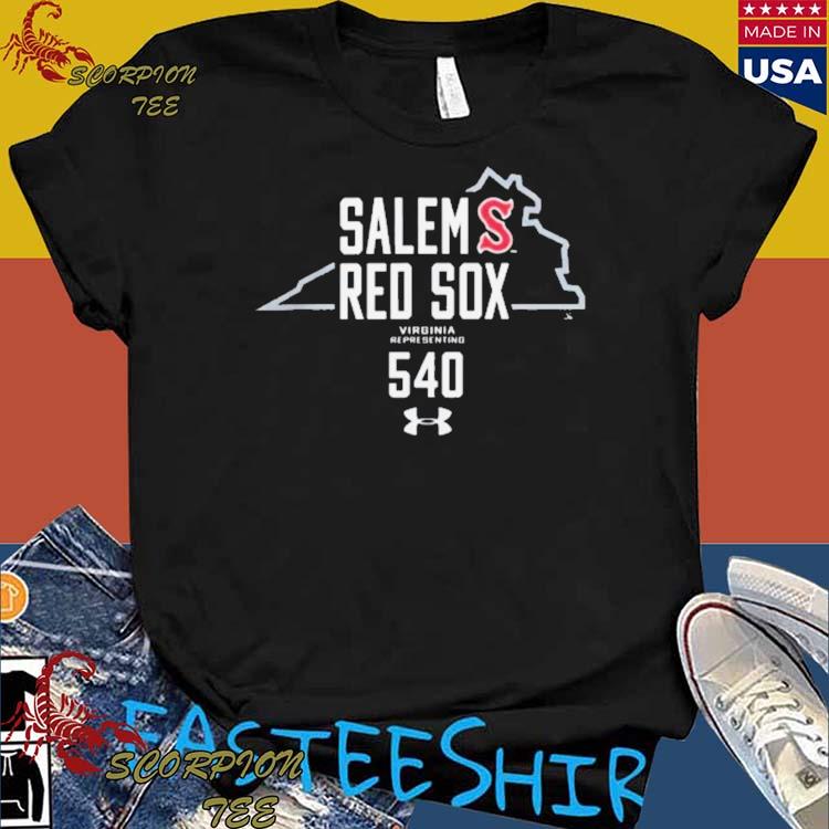Official salem red sox under armour 540 T-shirts, hoodie, tank top