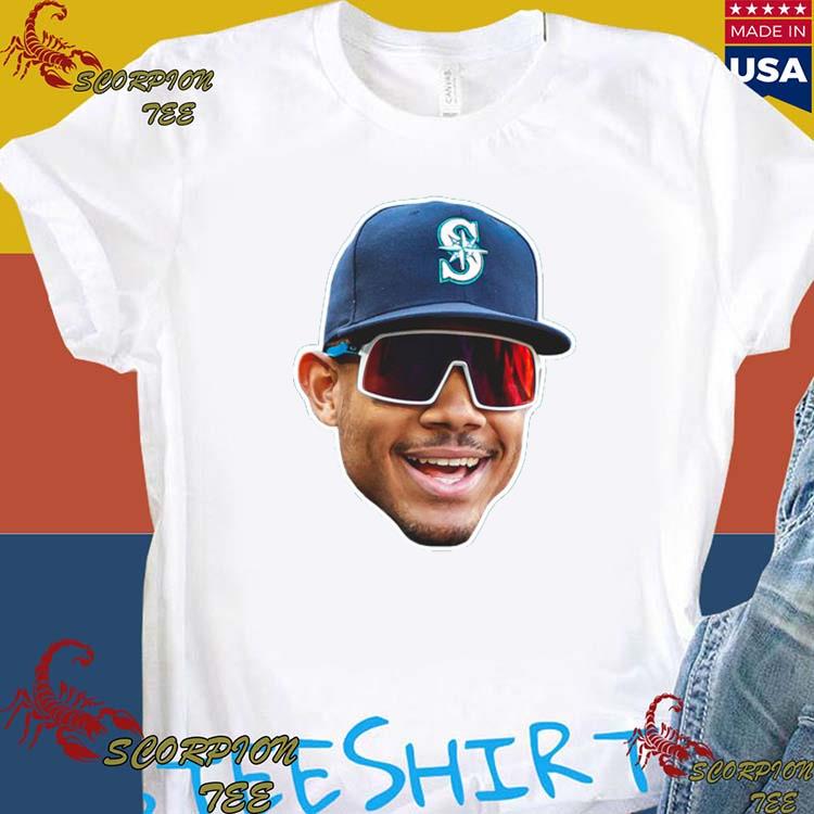 Official seattle mariners julio rodriguez head T-shirts, hoodie