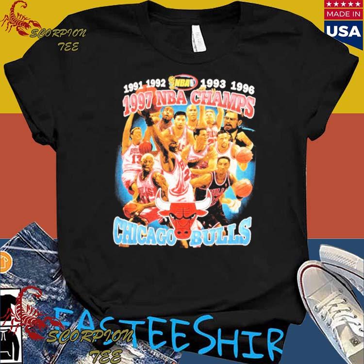 1991 Vintage Chicago Bulls - Champs T-Shirt