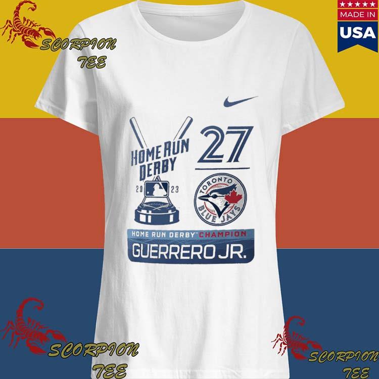 Vladimir Guerrero Jr. Toronto Blue Jays Nike 2023 Home Run Derby Champion  Shirt - Reallgraphics