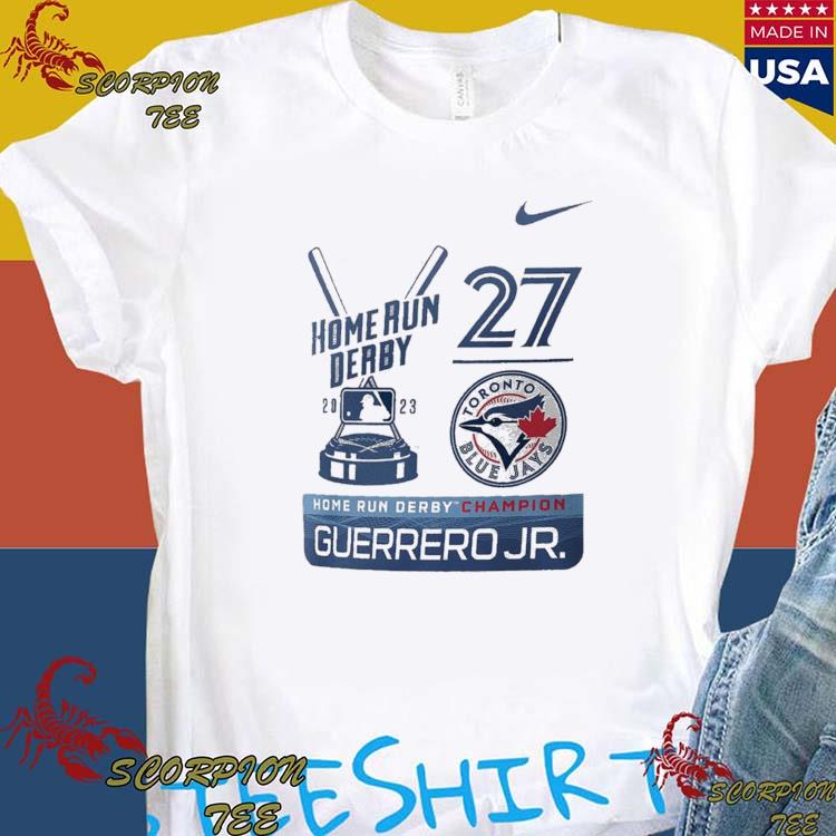 Vladimir Guerrero Jr. Toronto Blue Jays Nike 2023 Home Run Derby Champion  Shirt - Reallgraphics